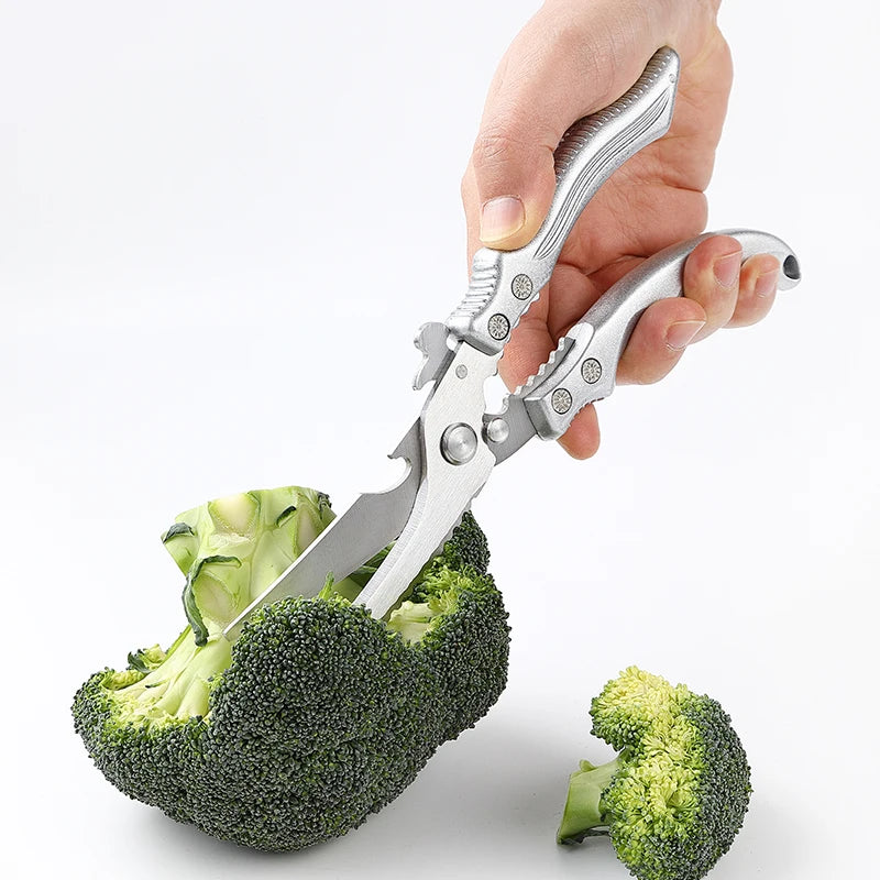Professional Heavy-Duty Stainless Steel Chicken Bone Scissors Must-Have Kitchen Tool for Cutting