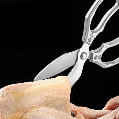 3Cr13 Stainless Steel Heavy-Duty Kitchen Scissors Multi-Functional Poultry Chicken Bone Scissors
