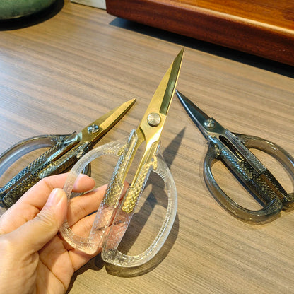 Multi-Purpose Heavy Duty 3Cr14 Stainless Steel Acrylic Handles Household Poultry Scissors Professional Kitchen Shears