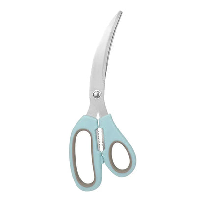 Portable Eco-Friendly Ultra Sharp Stainless Steel Meat Scissors Heavy Duty Dishwasher Safe South Korea Style for Kitchen Food